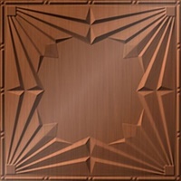 Metallic Copper Decorative Ceiling Panels