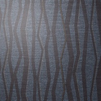 Abstract Indigo Ink Vertical Stripe on Linen