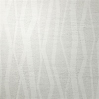 Abstract Silvery Mist Vertical Stripe on Linen