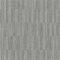 Barie Grey Vertical Tile Wallpaper