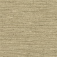 Bennie Taupe Faux Grasscloth Wallpaper