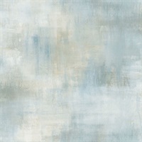 Blue & Gray Commercial Pastel Wash Wallcovering