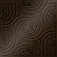 Bouquet Ceiling Panels Rubbed Bronze