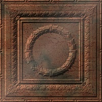 Caesar Ceiling Panels Aged Copper