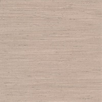 Chet Dark Beige Silk Linen Wallcovering