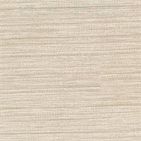 Coltrane Beige Rough Textured Linen Wallcovering