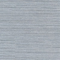 Coltrane Blue Rough Textured Linen Wallcovering