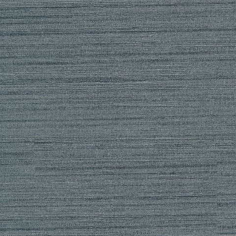 Coltrane Charcoal Rough Textured Linen Wallcovering