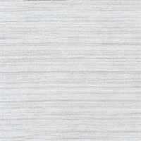 Coltrane Light Grey Rough Textured Linen Wallcovering