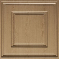 Cubed Ceiling Panels Light Oak