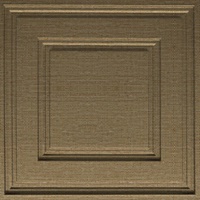 Cubed Ceiling Panels Linen Ecru