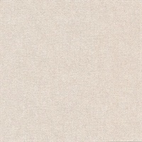 Ella Peach Beige Faux Fabric Wallcovering