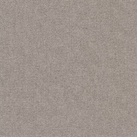 Ella Rose Taupe Faux Fabric Wallcovering