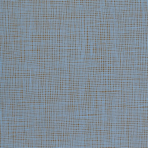 Blue Modern Crosshatch Commercial Wallpaper