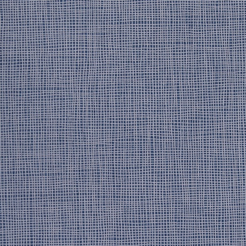Blue Modern Crosshatch Commercial Wallpaper