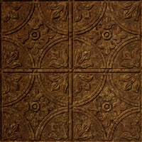 Flower Garden Ceiling Panels Bronze Patina