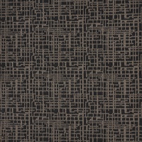 Futuristic Geo Black & Taupe Commercial Guest Room Carpet