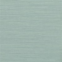 Giana Turquoise Horizontal Silk Wallpaper
