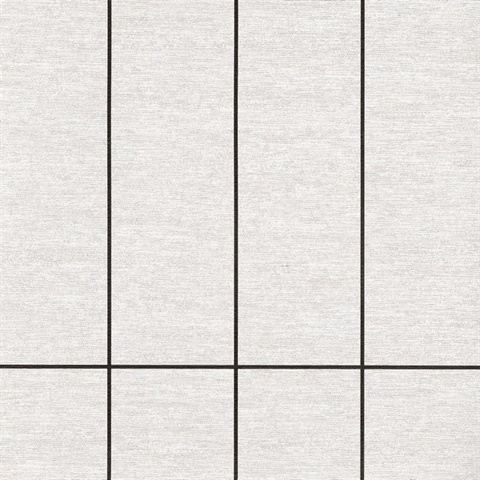 Gridwork Tiled Lines Charcoal