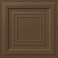 Inside Angles Ceiling Panels Bronze