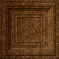 Inside Angles Ceiling Panels Bronze Patina