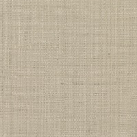 Jonus Taupe Faux Grasscloth Wallpaper