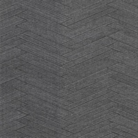 Karma Charcoal Herringhone Weave