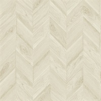 Vertical Wood Chevron Oat