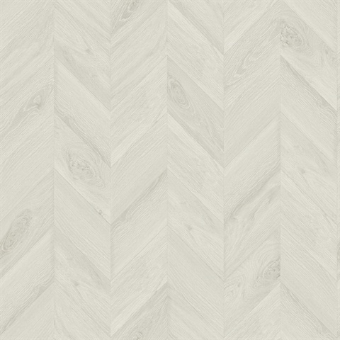 Vertical Wood Chevron Pearl Grey