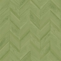 Vertical Wood Chevron Summer Fern