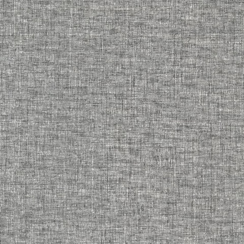Louis Platinum Weathered Faux Linen Wallcovering