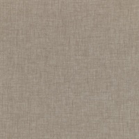 Taupe Linen Commercial Wallpaper