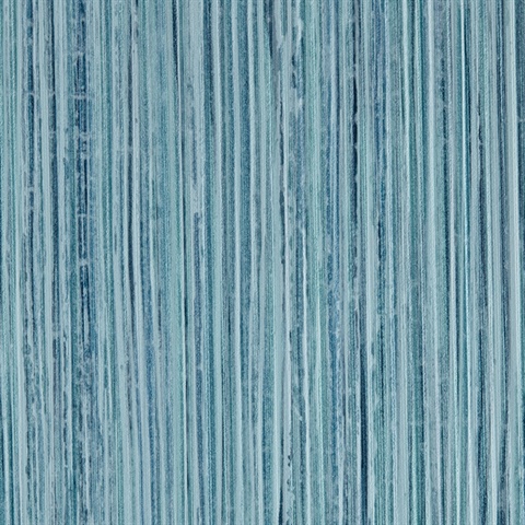 Blue Vertical Stria Commercial Wallpaper