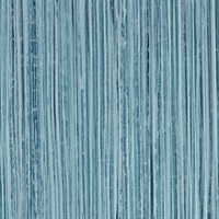 Blue Vertical Stria Commercial Wallpaper