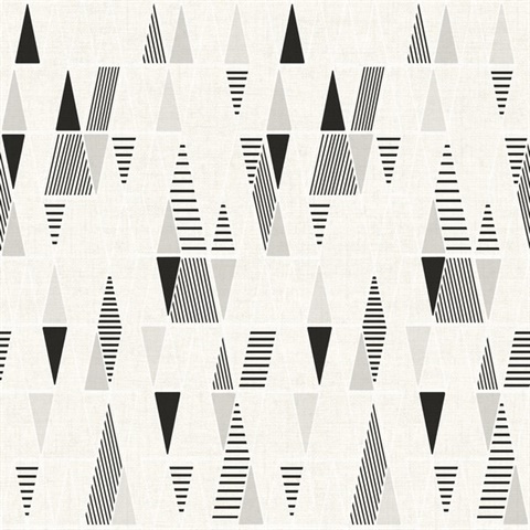 ML21-03 | Milo Domino Koroseal Textured Geo Triangle Basketweave ...