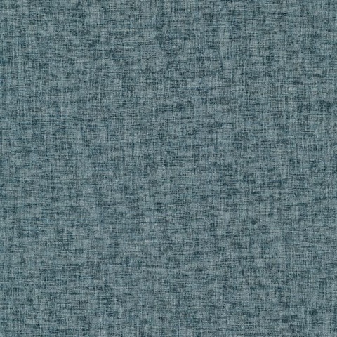 halen media Denken S316-1135 Wallcovering | Mingus Turquoise Faux Canvas Textile Wallcovering