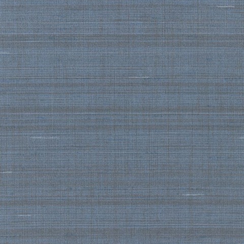 Blue Linen Commercial Wallpaper