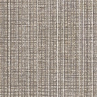 Taupe Vertical Stria Commercial Wallpaper