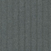 Ornette Charcoal Vertical Stripe Linen Wallcovering