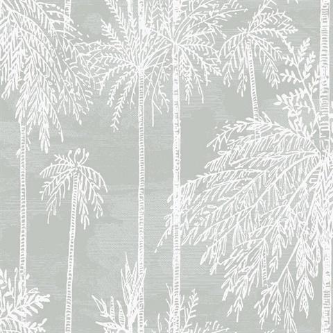 Palm Tree Floral Misty