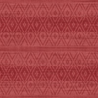 Red Commercial Tribal Stripe Wallcovering