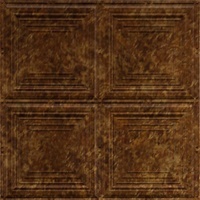 Sandcastle Ceiling Panels Bronze Patina