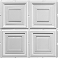 Sandcastle Ceiling Panels White & Paintable