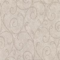 Sansa Khaki Plaster Scroll