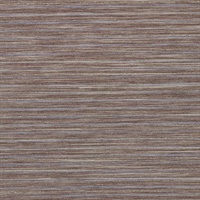 Taupe Horizontal Stria Commercial Wallpaper