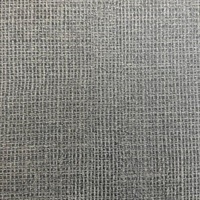 Silver and Grey Thick Basketweave Commercial Wallcovering