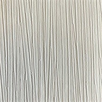 Solid White Vertical Stria Textured Commercial Wallcovering