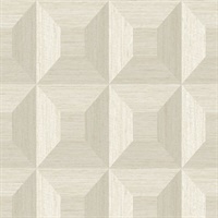 Squared Away Sand Dollar Cool Neutral Geometric Square