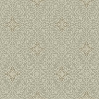 Tan Damask Commercial Wallcovering