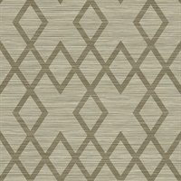 Vana Brown Woven Diamond